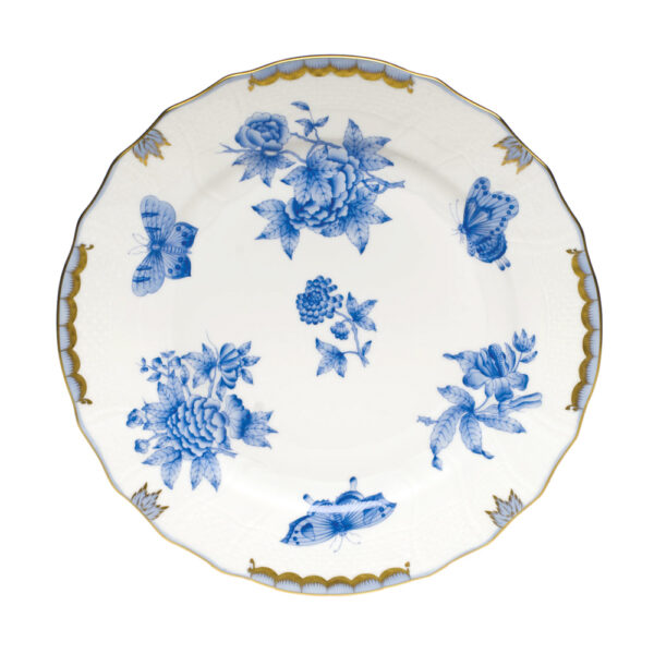 Herend Fortuna Blue Dinner Plate