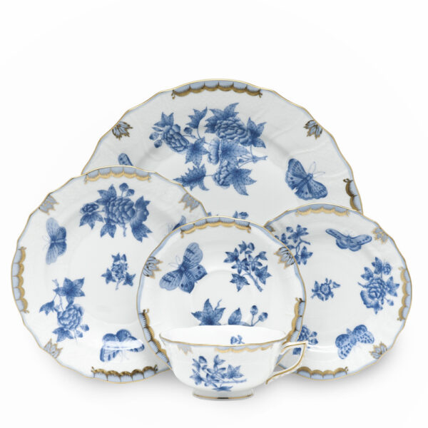 Herend Fortuna Blue Dinnerware