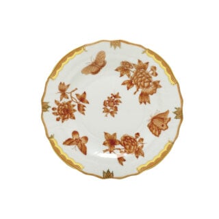 Herend Fortuna Rust Salad Plate
