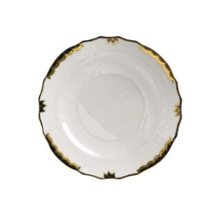 Herend Princess Victoria Black Salad Plate