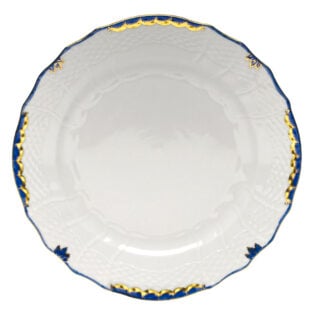 Herend Princess Victoria Blue Service Plate