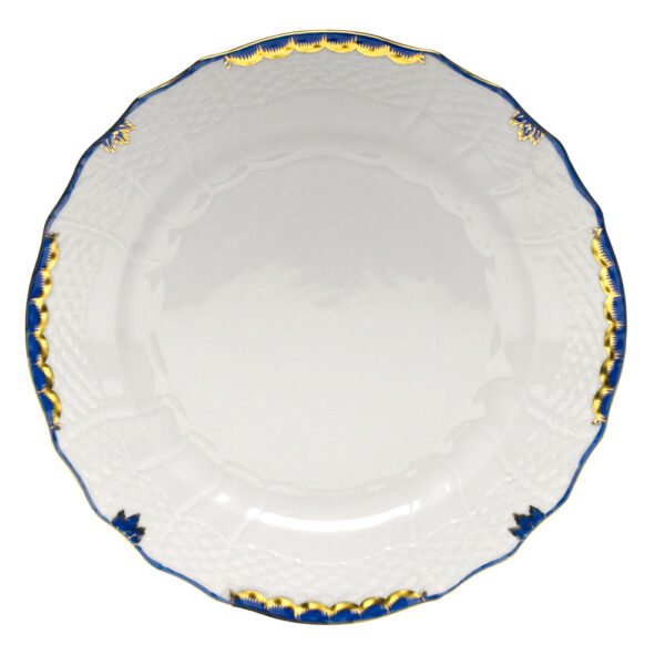 Herend Princess Victoria Blue Service Plate Herend Princess Victoria Blue Service Plate