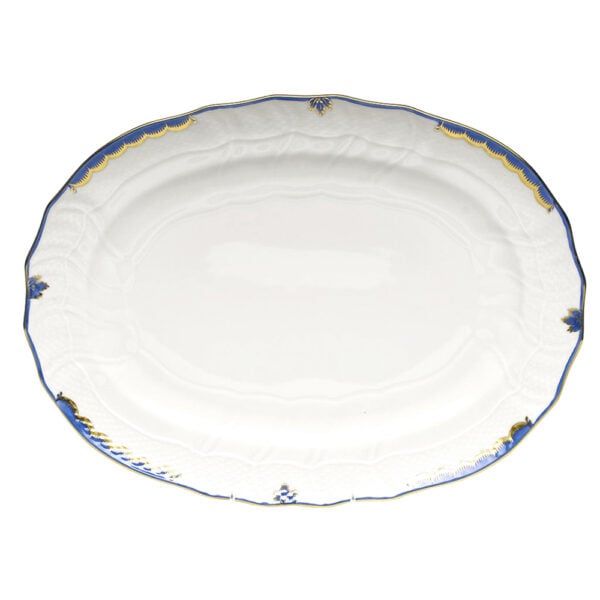 Herend Princess Victoria Blue Platter