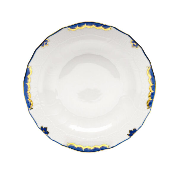 Herend Princess Victoria Blue Dessert Plate Herend Princess Victoria Blue Dessert Plate
