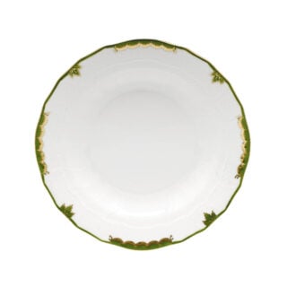 Herend Princess Victoria Dark Green Dessert Plate