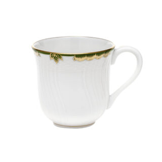 Herend Princess Victoria Dark Green Mug