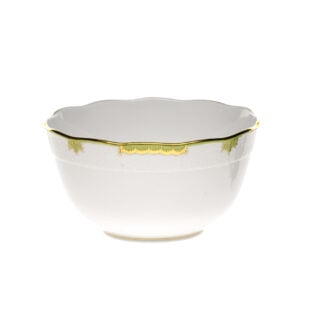 Herend Princess Victoria Green Round Bowl