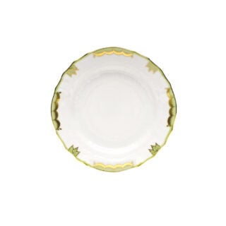 Herend Princess Victoria Green Bread and Butter Plate