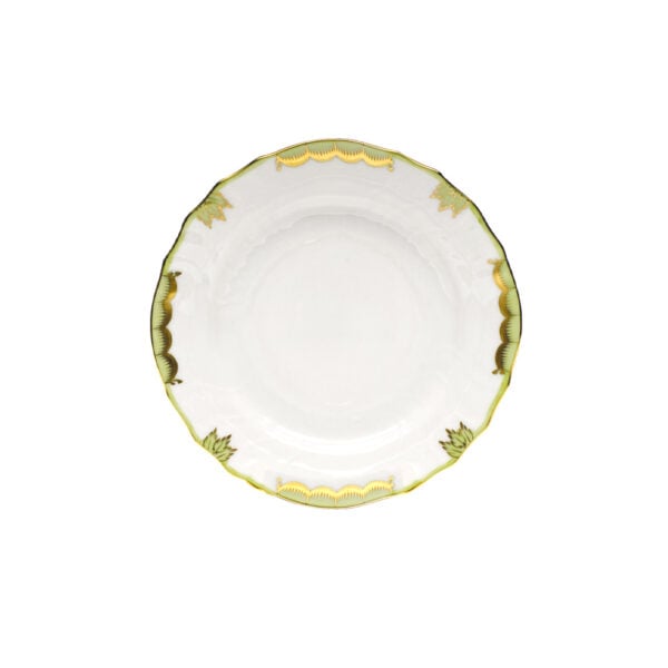 Herend Princess Victoria Green Bread and Butter Plate Herend Princess Victoria Green Bread and Butter Plate