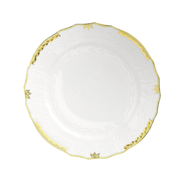 Herend Princess Victoria Green Dessert Plate Herend Princess Victoria Green Dessert Plate