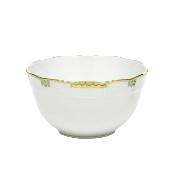 Herend Princess Victoria Grey Round Bowl Herend Princess Victoria Grey Round Bowl