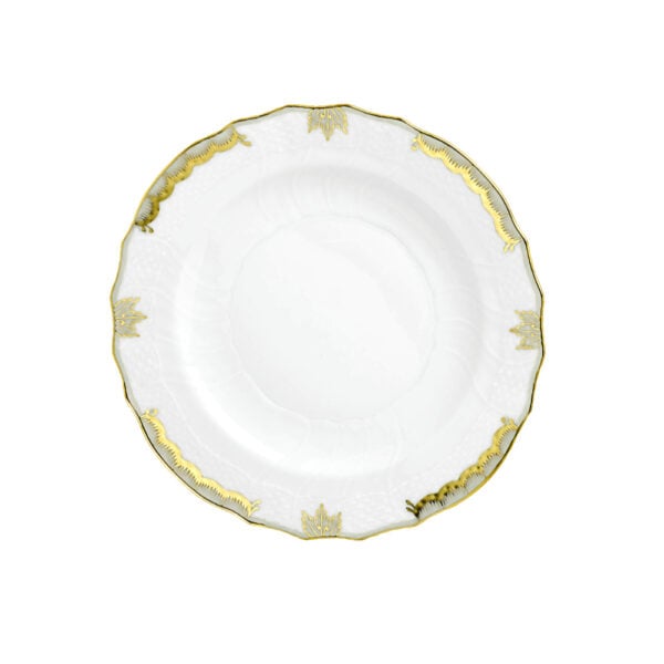 Herend Princess Victoria Grey Salad Plate