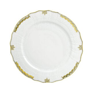 Herend Princess Victoria Grey Dinner Plate