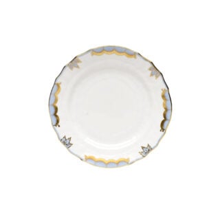 Herend Princess Victoria Light Blue Bread and Butter Plate