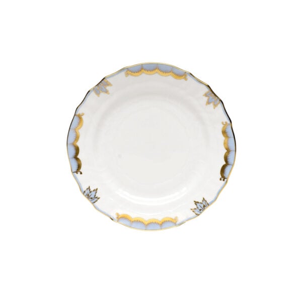 Herend Princess Victoria Light Blue Bread and Butter Plate