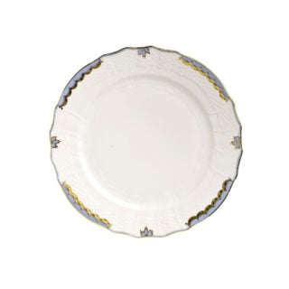 Herend Princess Victoria Light Blue Salad Plate