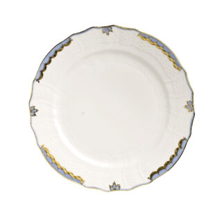 Herend Princess Victoria Light Blue Dessert Plate