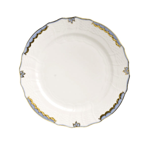 Herend Princess Victoria Light Blue Dessert Plate Herend Princess Victoria Light Blue Dessert Plate