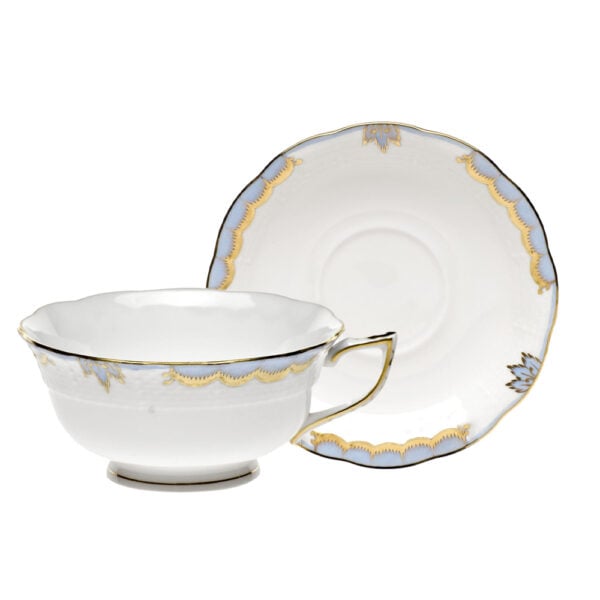 Herend Princess Victoria Light Blue Tea Cup and Saucer&Saucer_1000x1000 Herend Princess Victoria Light Blue Tea Cup and Saucer