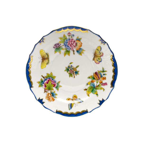 Herend Queen Victoria Blue Salad Plate
