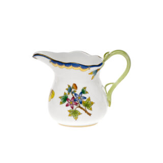 Herend Queen Victoria Blue Creamer