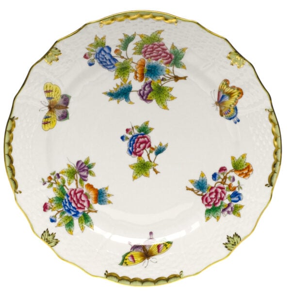 Herend Queen Victoria Green Service Plate Herend Queen Victoria Green Service Plate