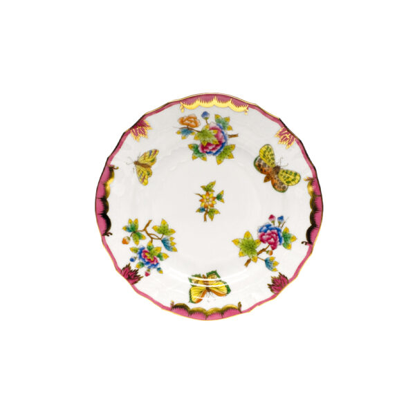 Herend Queen Victoria Pink Bread and Butter Plate