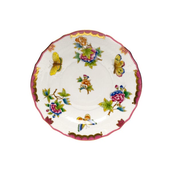 Herend Queen Victoria Pink Salad Plate