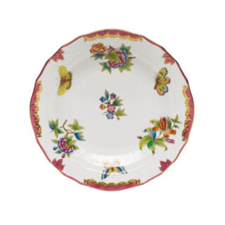 Herend Queen Victoria Pink Dessert Plate