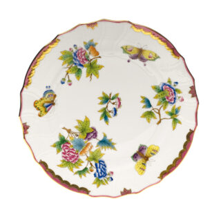 Herend Queen Victoria Pink Dinner Plate