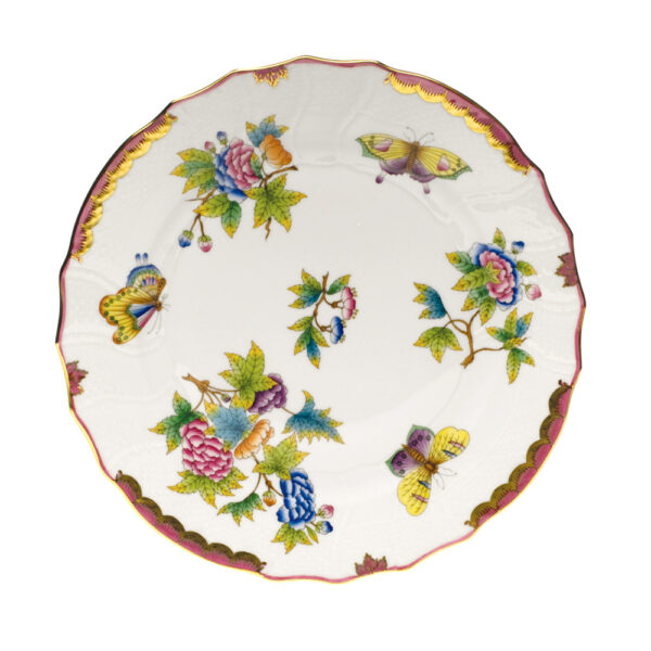 Herend Queen Victoria Pink Dinner Plate
