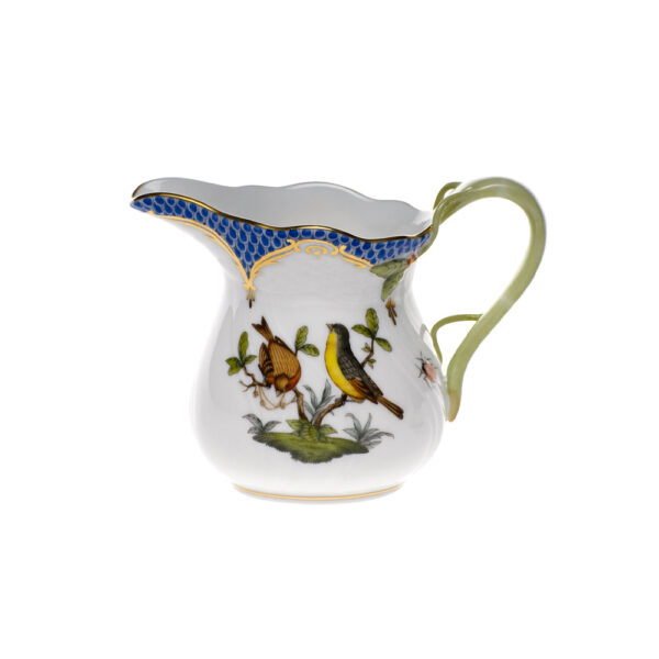 Herend Rothschild Bird Blue Creamer Herend Rothschild Bird Blue Creamer