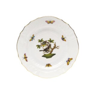 Herend Rothschild Bird Bread Plate