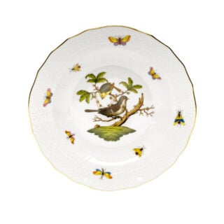 Herend Rothschild Bird Dessert Plate