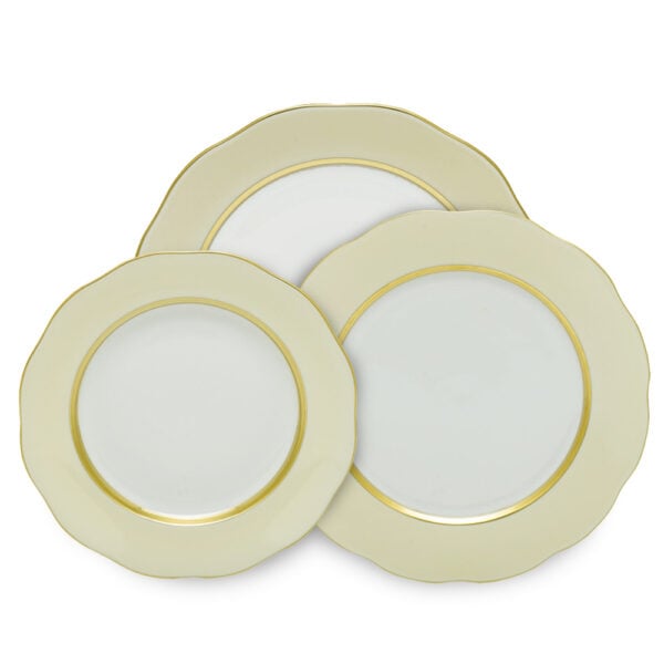 Herend Silk Ribbon Beige Dinnerware