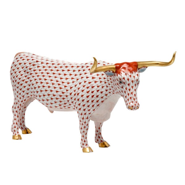 Herend Reserve Collection Large Longhorn Herend Reserve Collection Large Longhorn