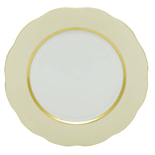 Herend Silk Ribbon Beige Service Plate