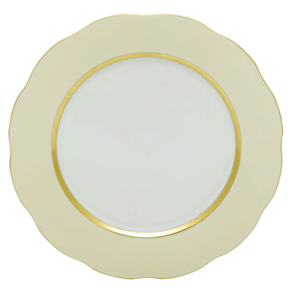 Herend Silk Ribbon Beige Service Plate Herend Silk Ribbon Beige Service Plate