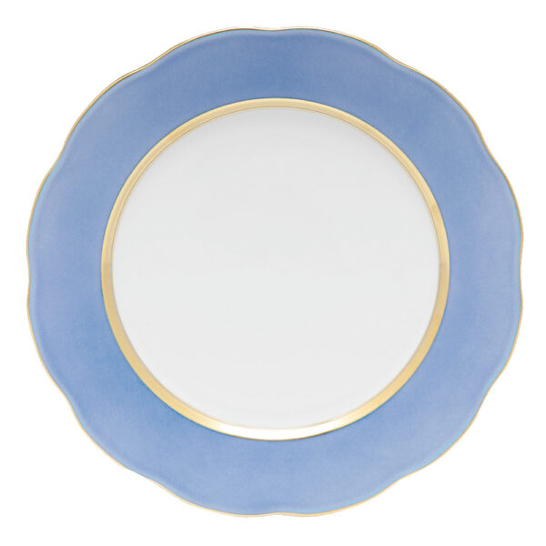 Herend Silk Ribbon Cornflower Service Plate