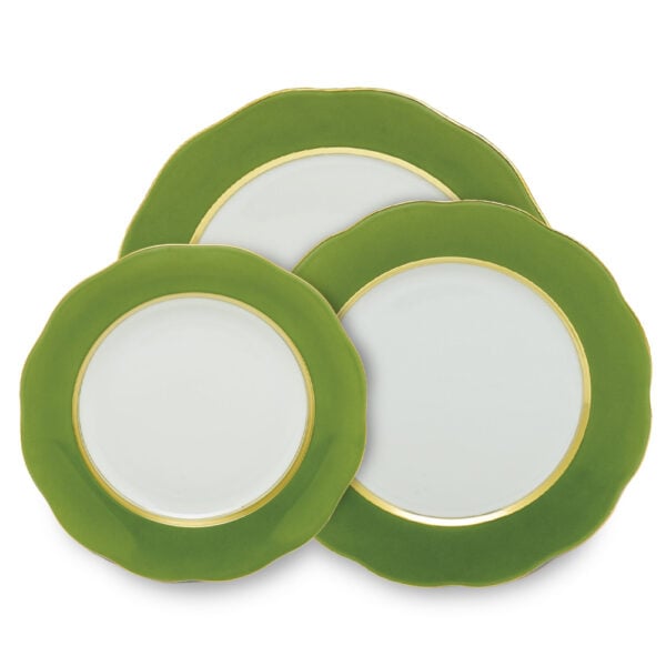 Herend Silk Ribbon Fern Dinnerware