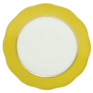 Herend Silk Ribbon Lemon Charger