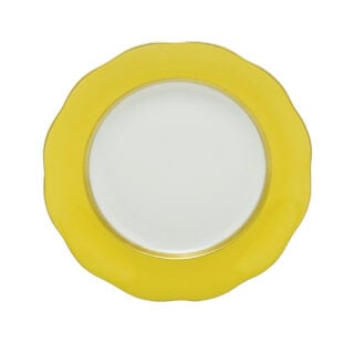 Herend Silk Ribbon Lemon Dessert Plate