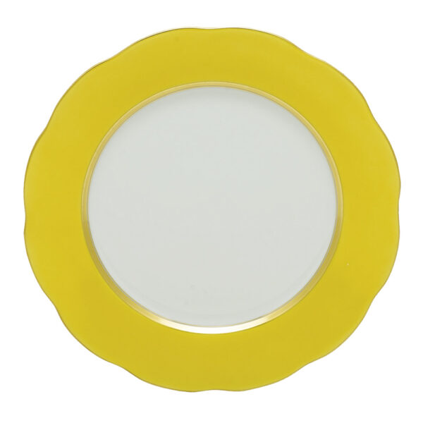 Herend Silk Ribbon Lemon Service Plate