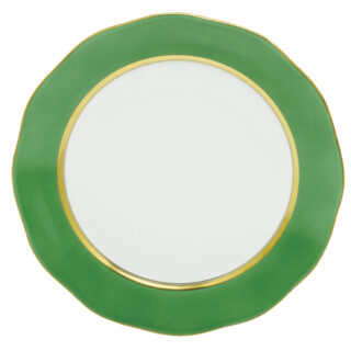 Herend Silk Ribbon Mint Charger