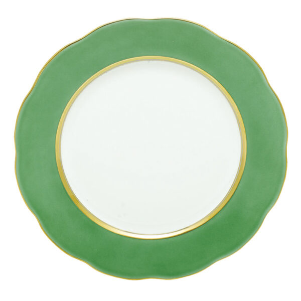 Herend Silk Ribbon Mint Service Plate