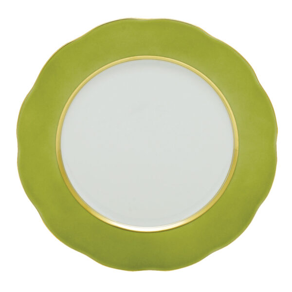 Herend Silk Ribbon Olive Service Plate