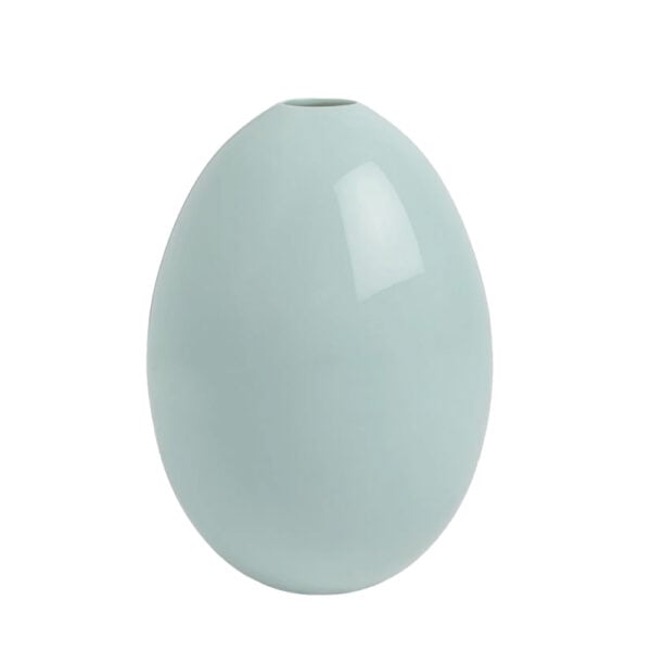 Nymphenburg Egg Vase Dark Robins Blue Glazed Large Nymphenburg Egg Vase Dark Robins Blue Glazed Large