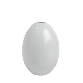 Nymphenburg Egg Vase Greige Glazed Medium