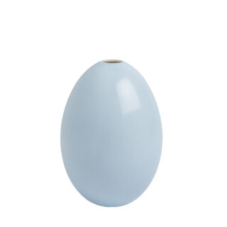 Nymphenburg Egg Vase Ice Blue Glazed Medium