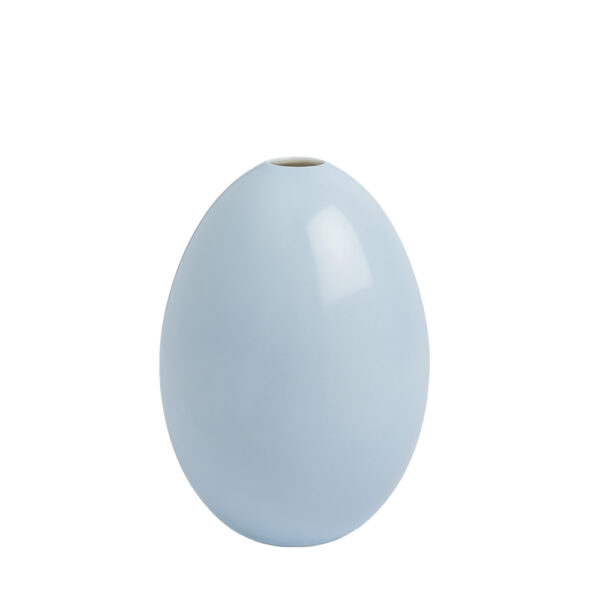 Nymphenburg Egg Vase Ice Blue Glazed Medium Nymphenburg Egg Vase Ice Blue Glazed Medium